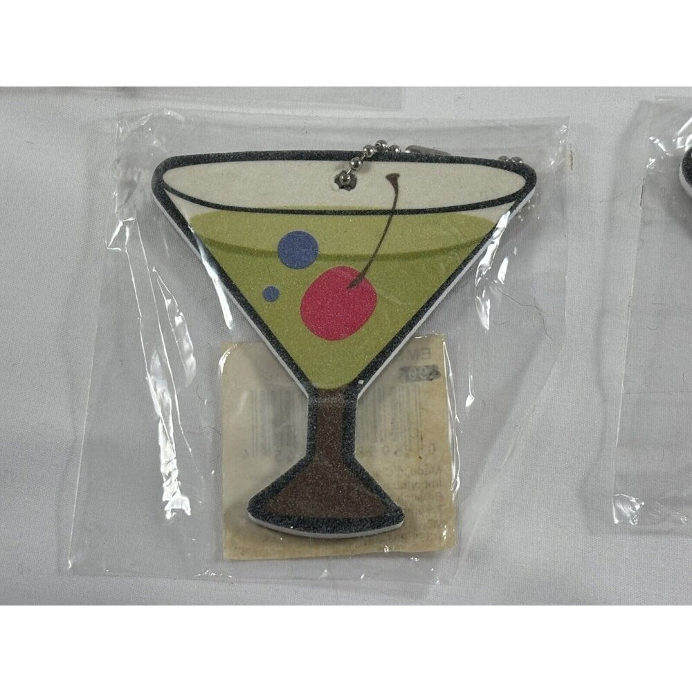 Novelty Nail Files Girls Nigh Out Martini High Heel Shoe Purse Set of 6 NEW - Picture 3 of 6